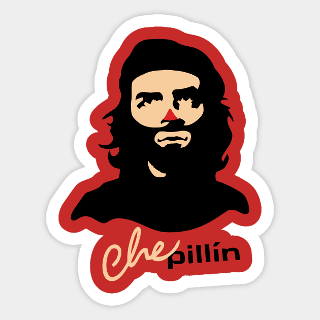 Che Guevara "Chepillin" // Cepillin meme Sticker by Mavioso Pattern